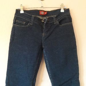 Vintage dickies jeans turned up cuffs